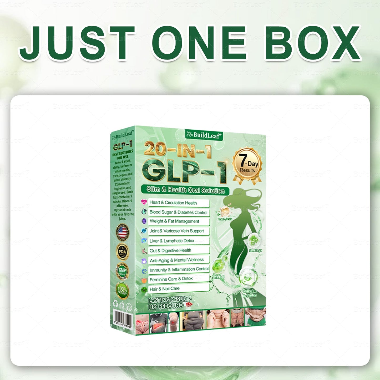 BuildLeaf® Only 5 boxes left! ⏰🎉We're offering you an additional 30% discount! Get yourself in shape and healthy. Miss out now, and you won't have another chance until next year.