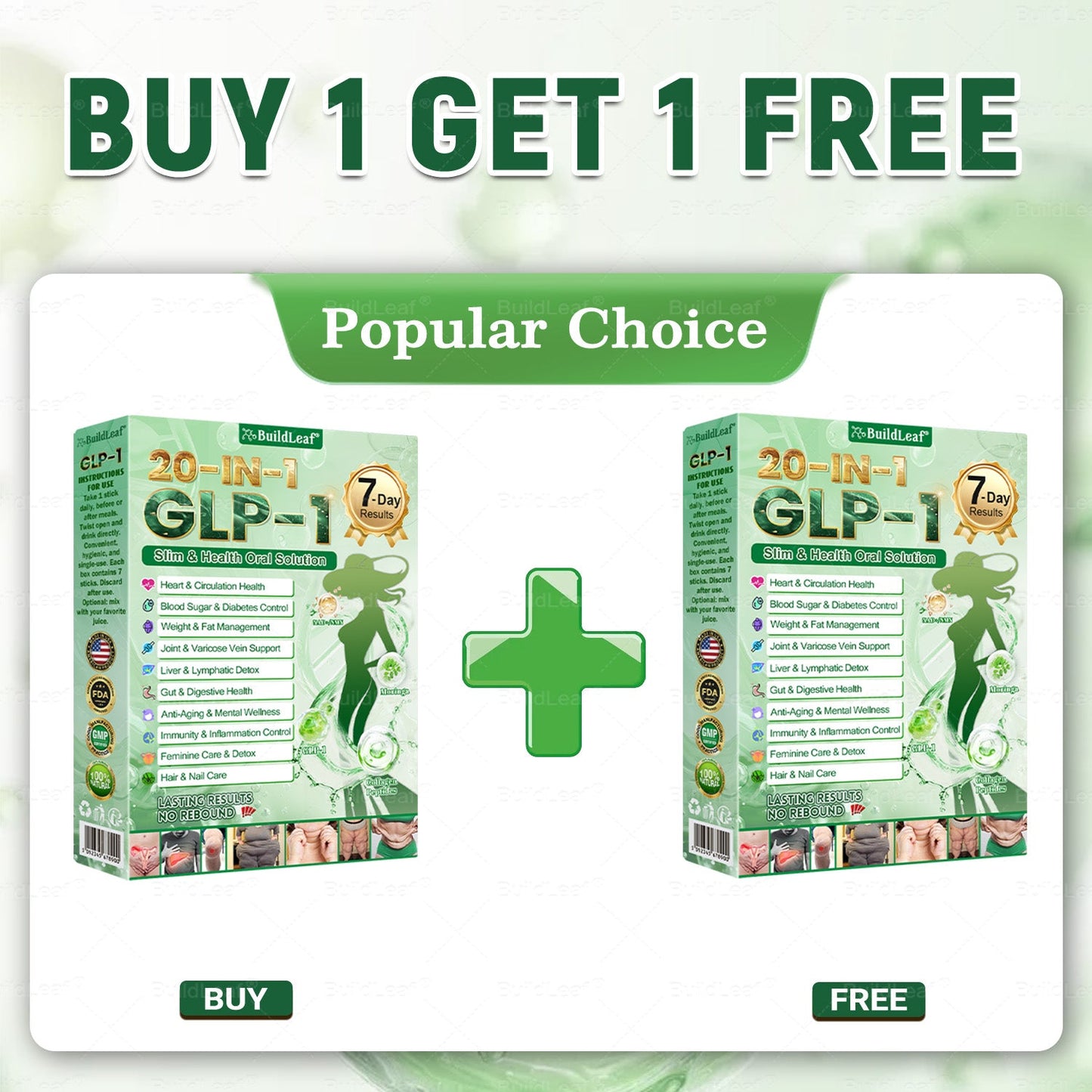 BuildLeaf® Only 5 boxes left! ⏰🎉We're offering you an additional 30% discount! Get yourself in shape and healthy. Miss out now, and you won't have another chance until next year.