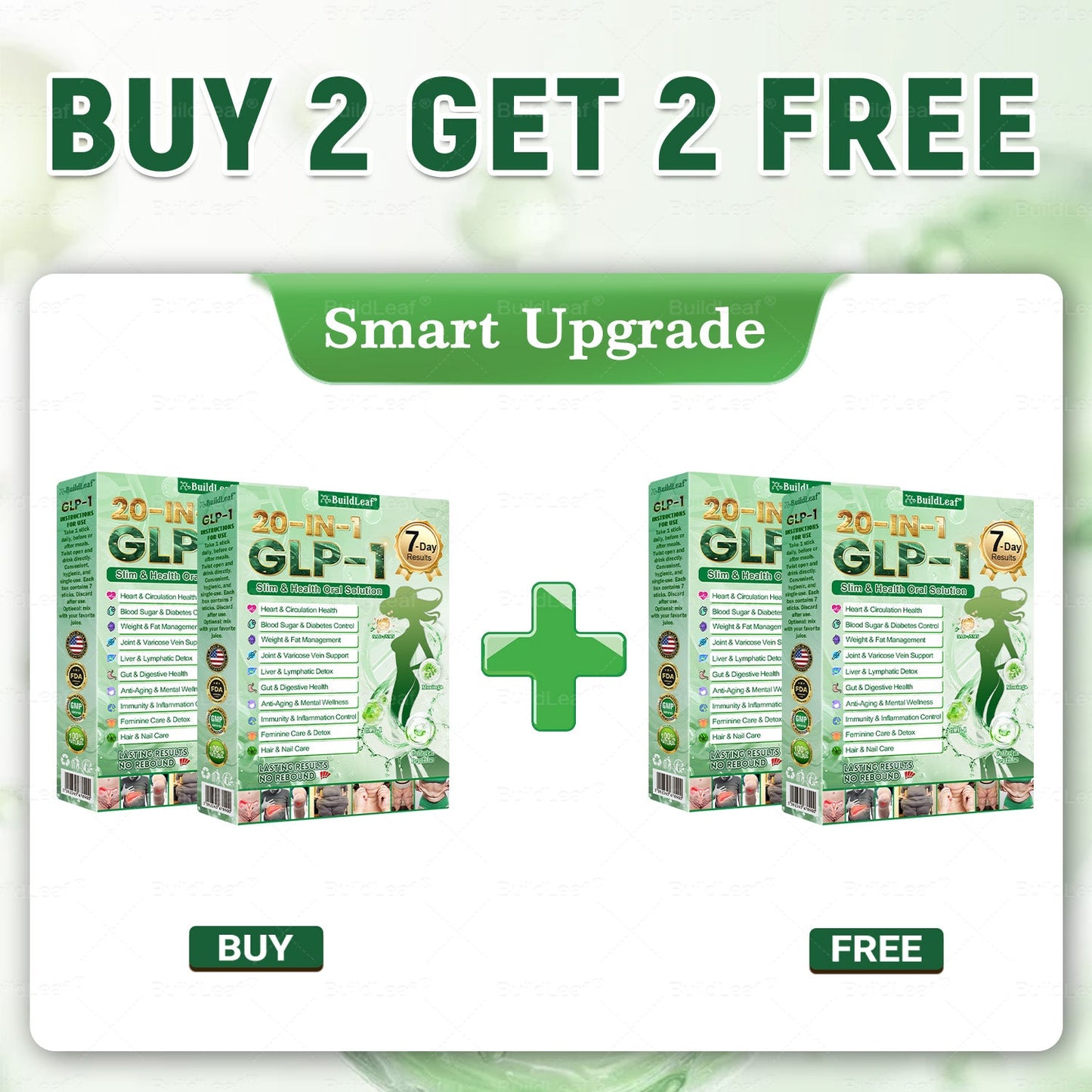 BuildLeaf® Only 5 boxes left! ⏰🎉We're offering you an additional 30% discount! Get yourself in shape and healthy. Miss out now, and you won't have another chance until next year.